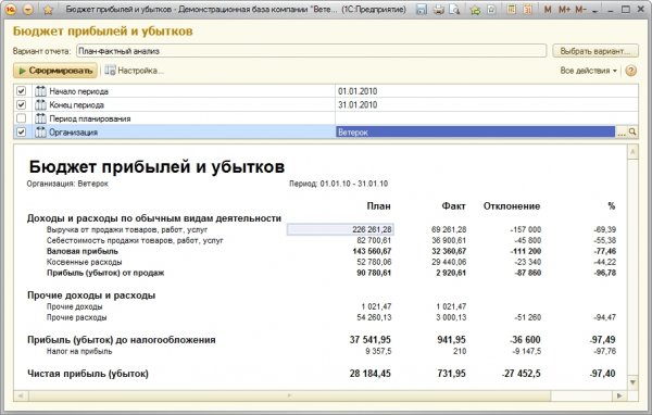 1С: Управление небольшой фирмой 8